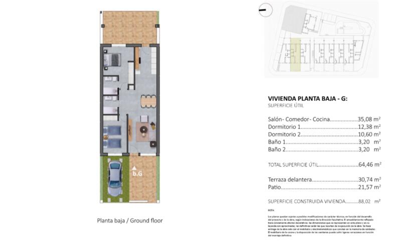 2 Schlafzimmer Appartement zu verkaufen