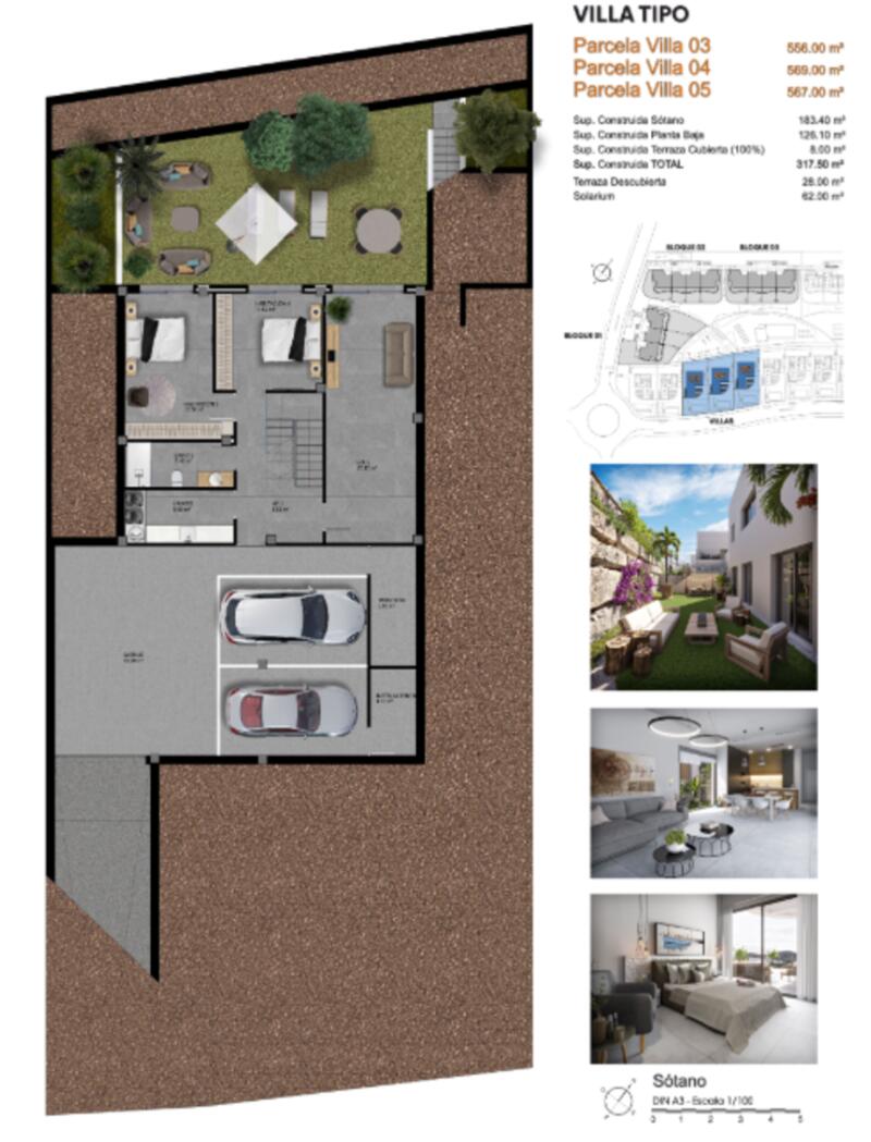 4 Cuarto Villa en venta