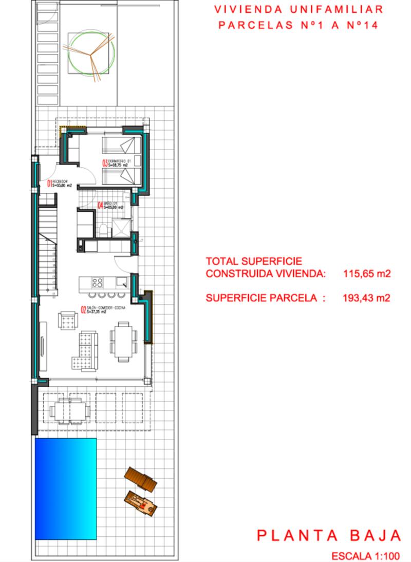 3 Cuarto Villa en venta