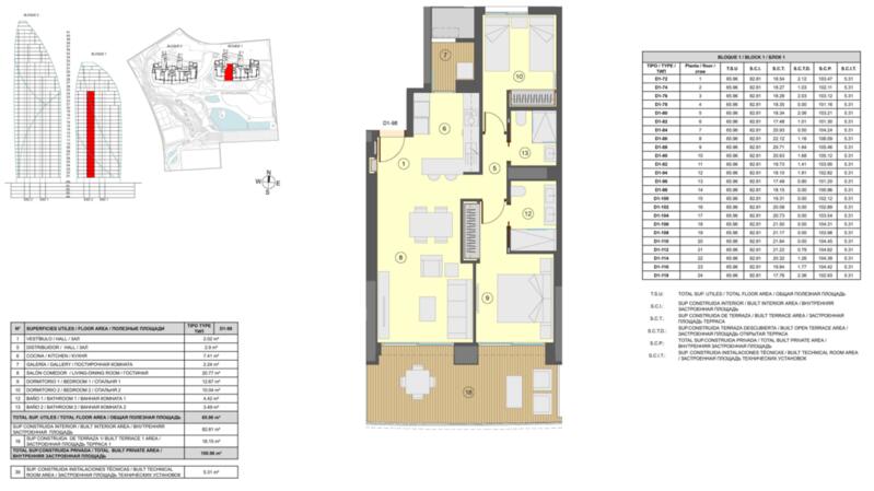 2 chambre Appartement à vendre