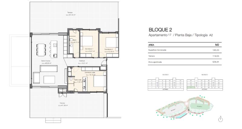 3 bedroom Apartment for sale