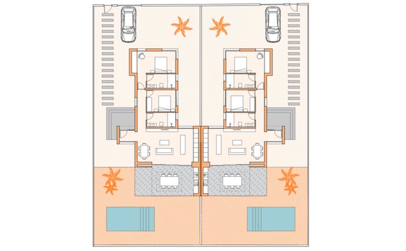 2 chambre Villa à vendre