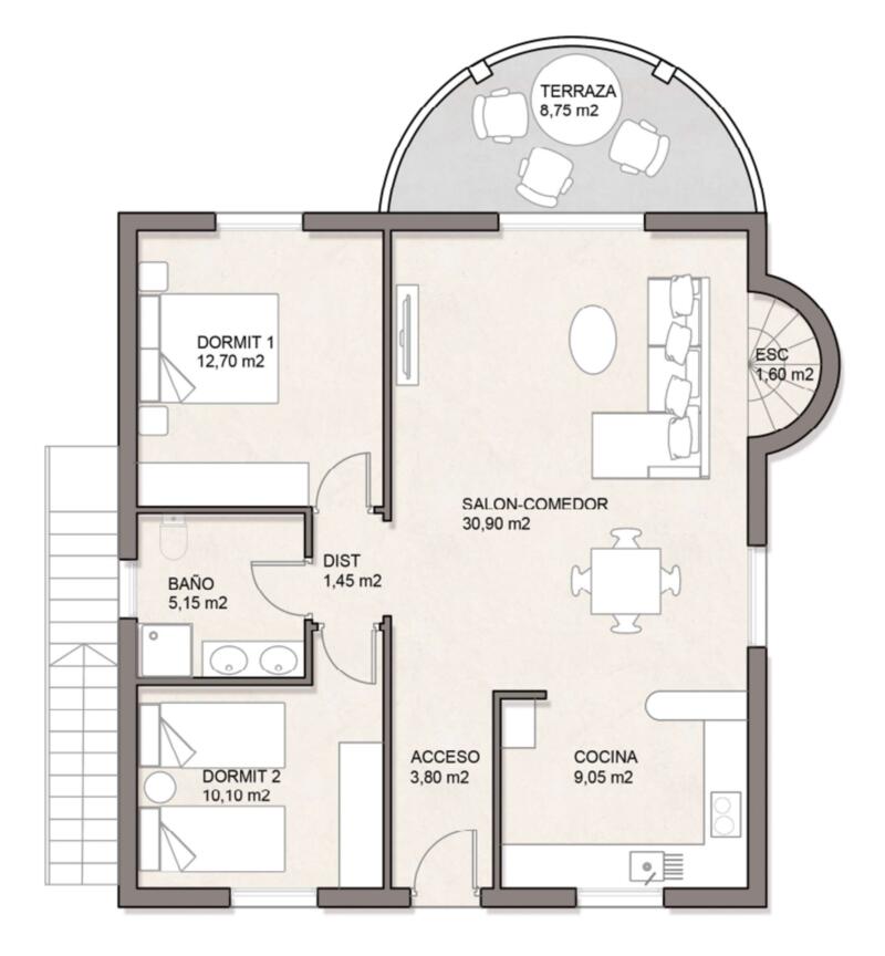 3 chambre Villa à vendre