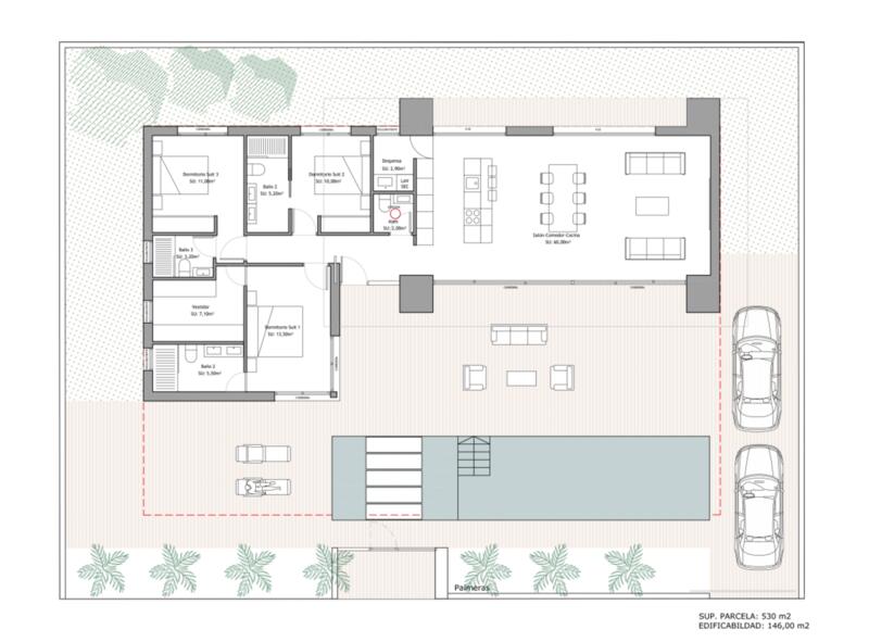 3 soveværelse Villa til salg