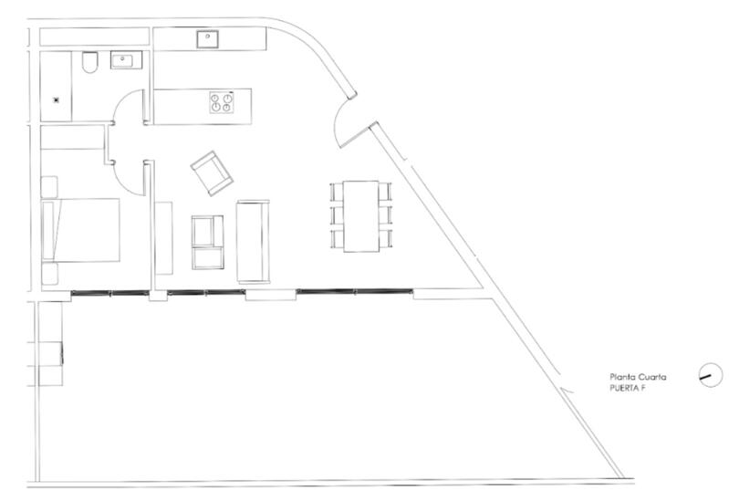 1 Cuarto Apartamento en venta