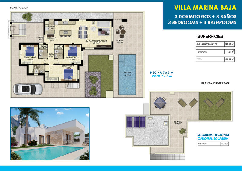 3 Cuarto Villa en venta