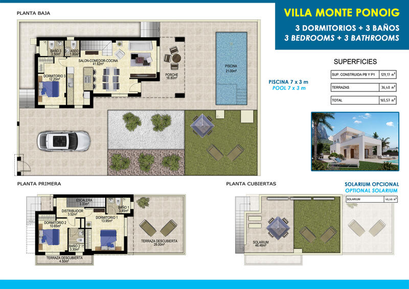 3 bedroom Villa for sale
