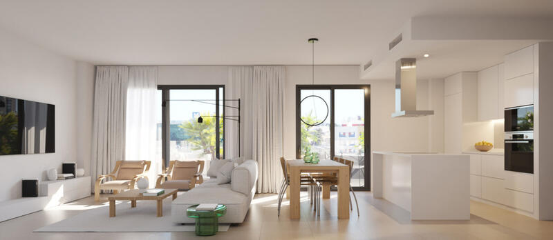 2 Schlafzimmer Appartement zu verkaufen