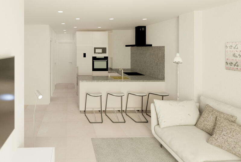 2 slaapkamer Appartement Te koop