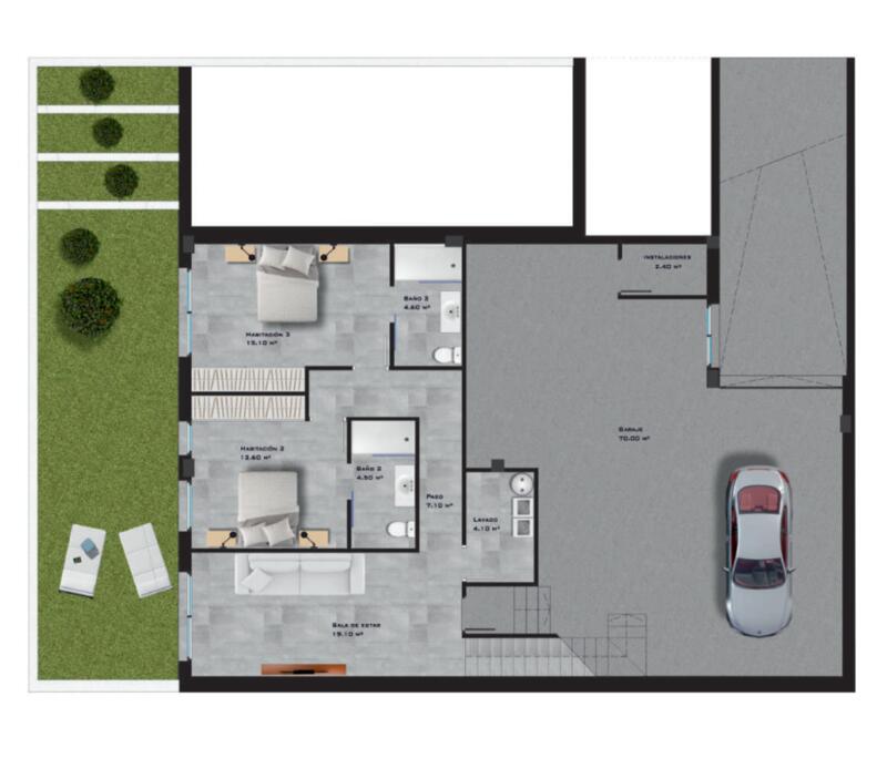 3 chambre Villa à vendre