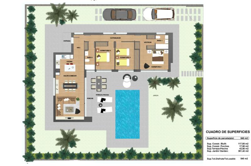 3 slaapkamer Villa Te koop