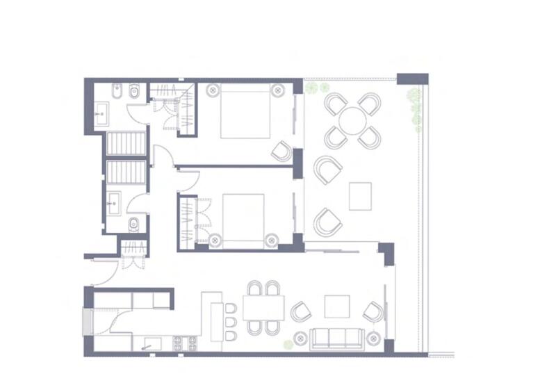 3 chambre Appartement à vendre