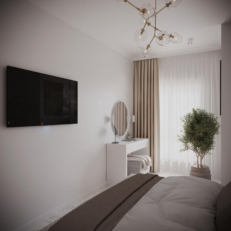 1 Cuarto Apartamento en venta