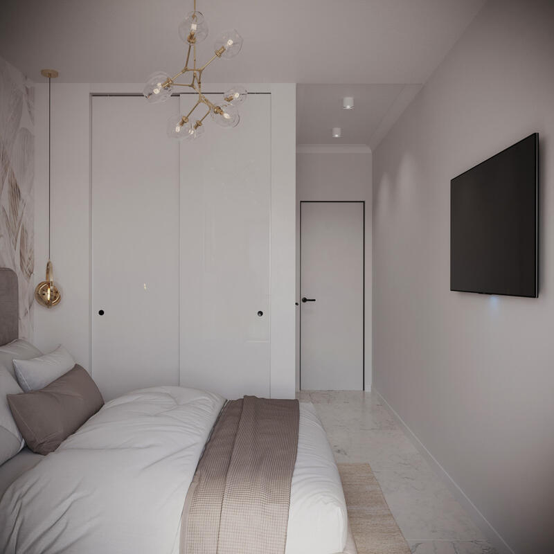 1 Cuarto Apartamento en venta
