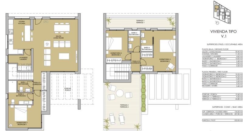 3 slaapkamer Villa Te koop