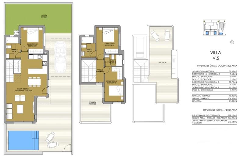 3 Cuarto Villa en venta