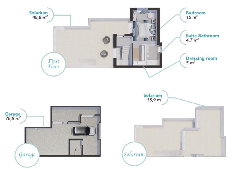 3 chambre Villa à vendre