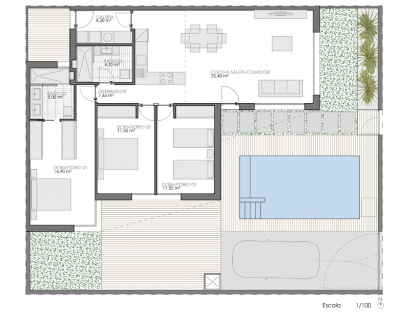 3 Schlafzimmer Villa zu verkaufen