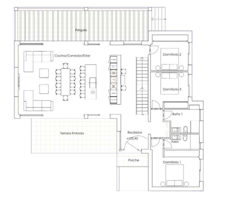 4 Cuarto Villa en venta