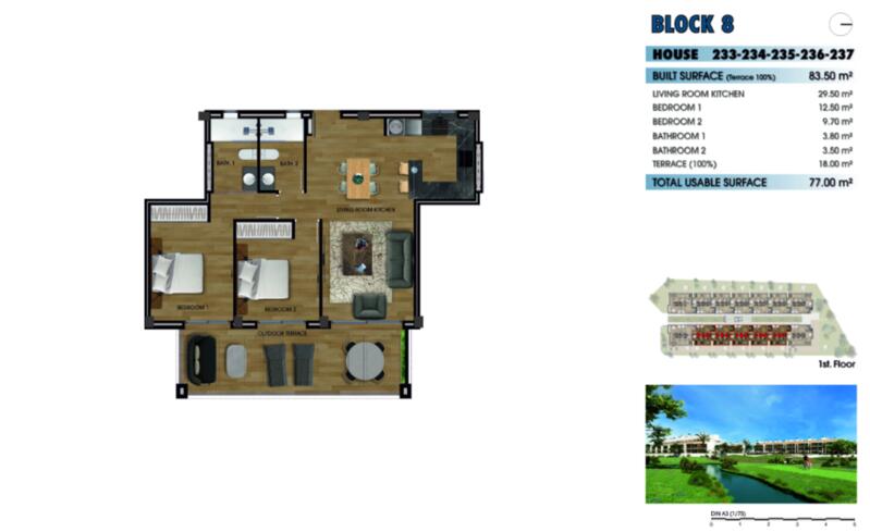 2 chambre Appartement à vendre