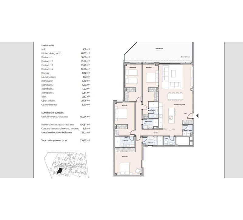 2 Cuarto Apartamento en venta