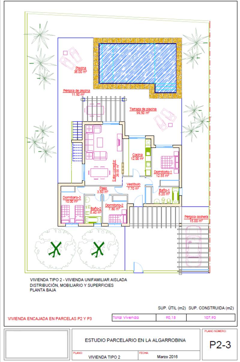 3 Schlafzimmer Villa zu verkaufen