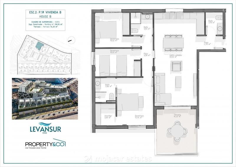 2 Schlafzimmer Appartement zu verkaufen