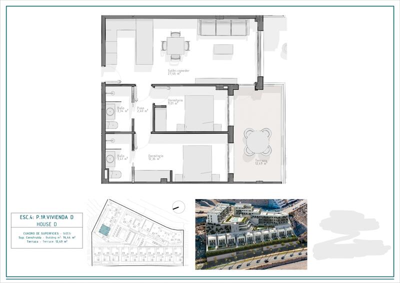 2 Schlafzimmer Appartement zu verkaufen