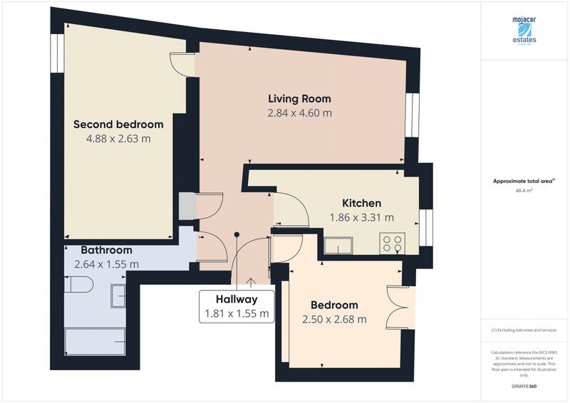 2 slaapkamer Appartement Te koop