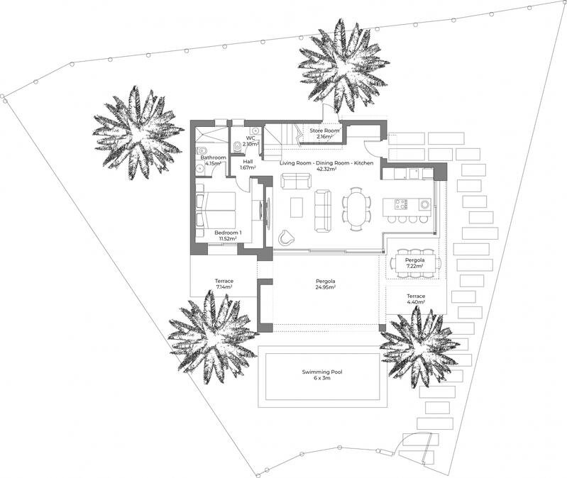 3 slaapkamer Villa Te koop