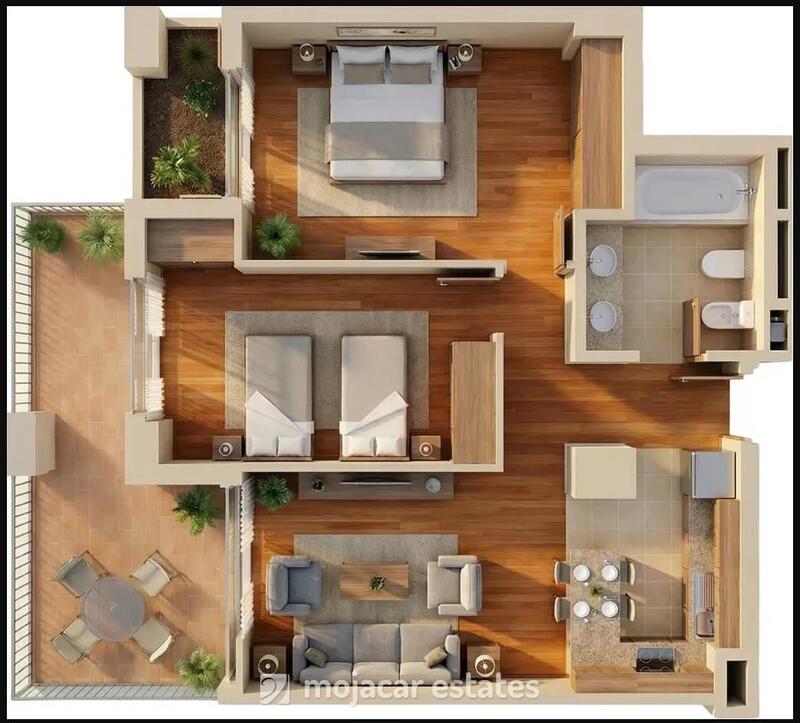 1 Cuarto Apartamento en venta