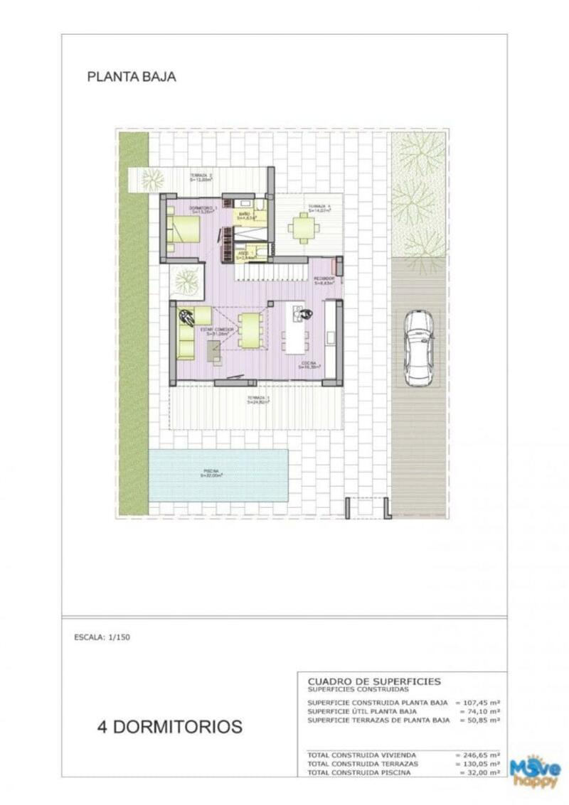 4 slaapkamer Villa Te koop