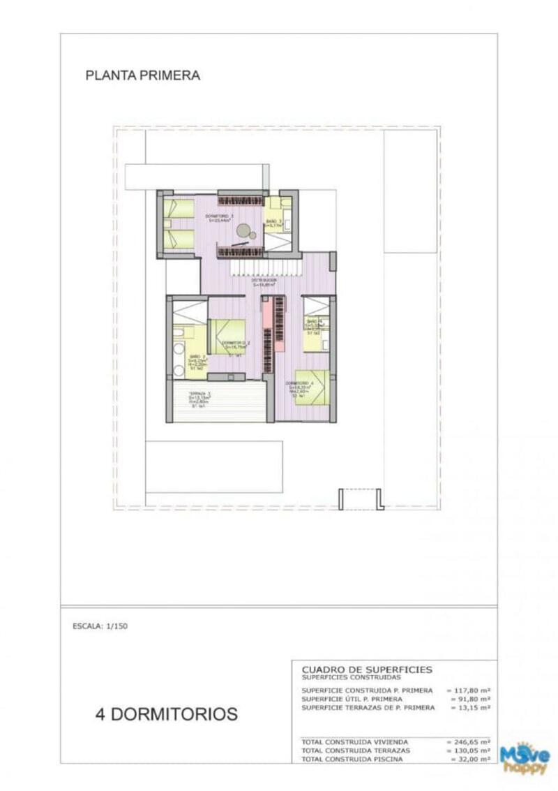 4 slaapkamer Villa Te koop
