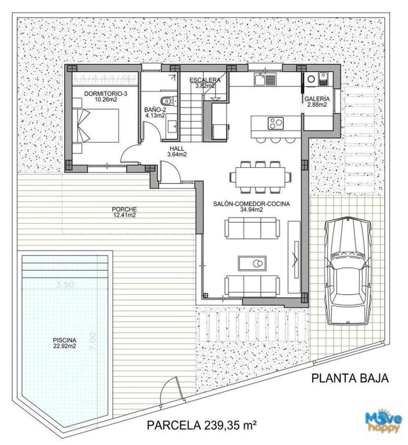 3 chambre Villa à vendre