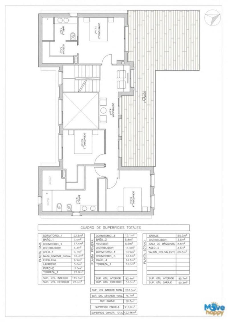 5 chambre Villa à vendre