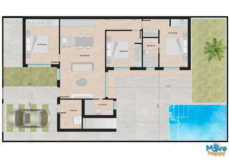3 slaapkamer Villa Te koop