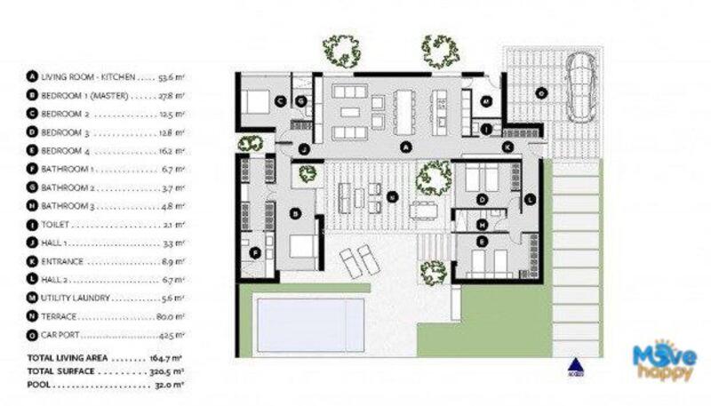 4 Cuarto Villa en venta