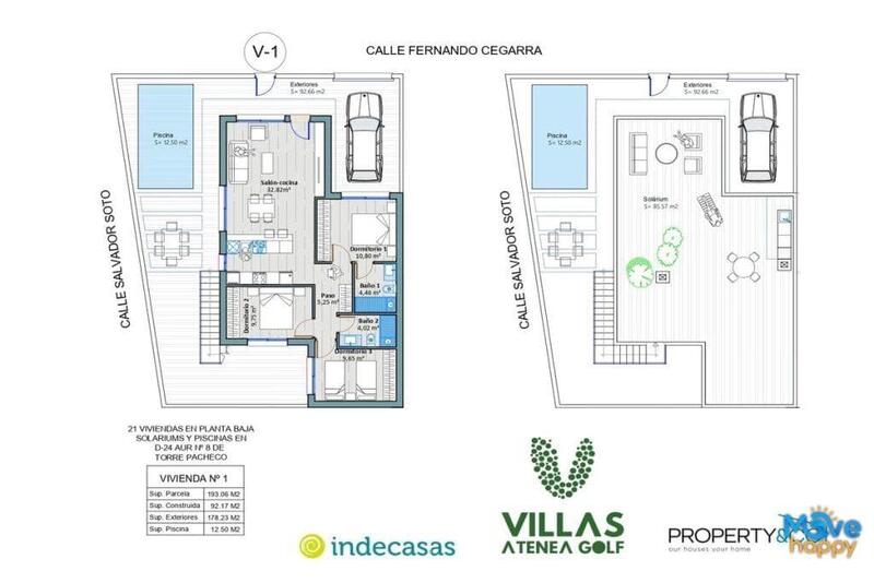3 soverom Villa til salgs