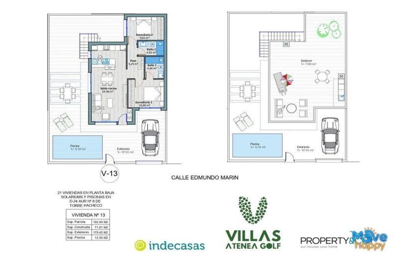 2 slaapkamer Villa Te koop