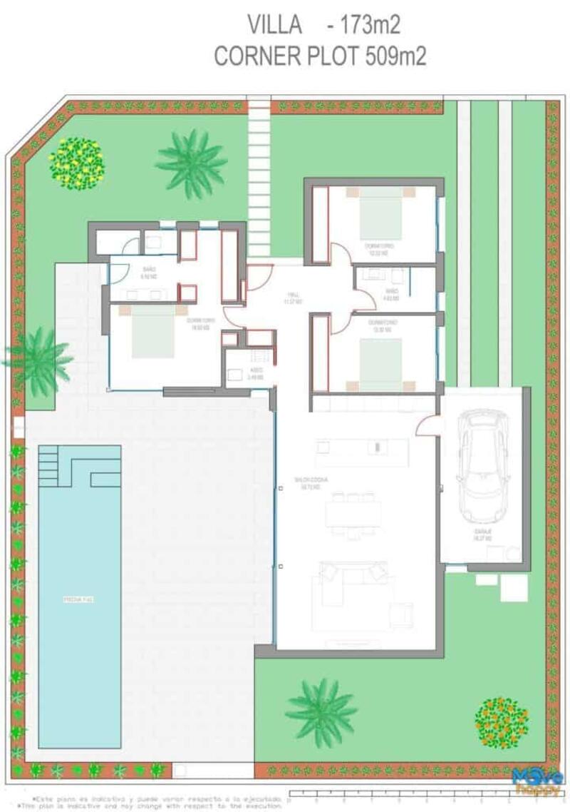 3 slaapkamer Villa Te koop