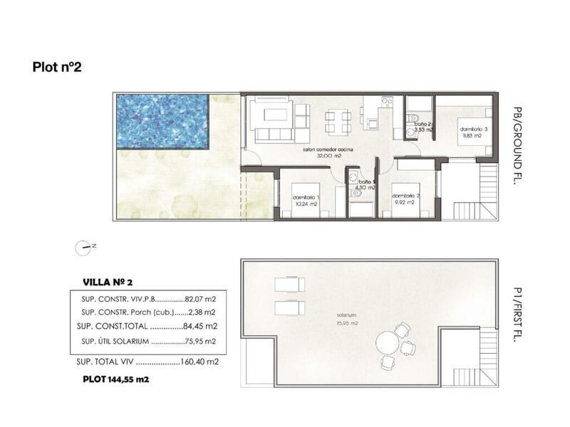 3 chambre Villa à vendre