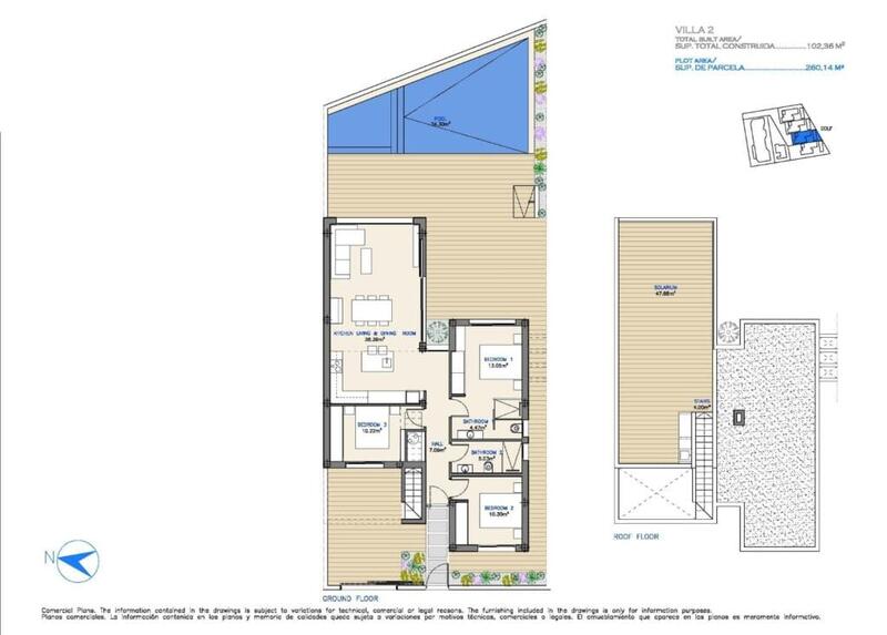 3 chambre Villa à vendre
