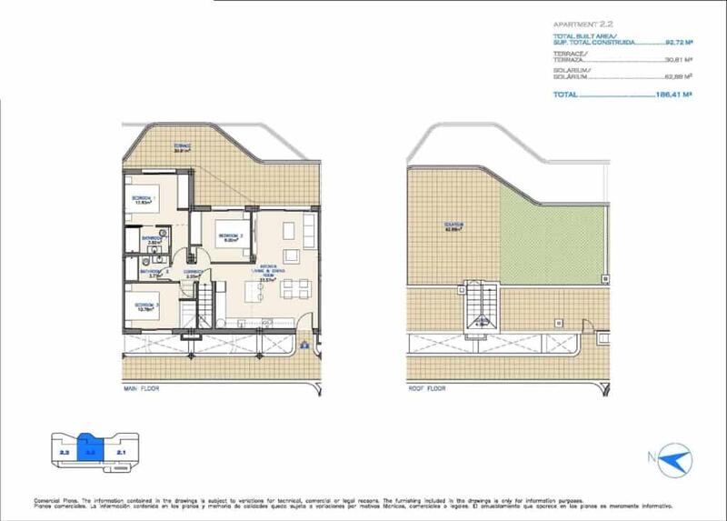 3 bedroom Apartment for sale