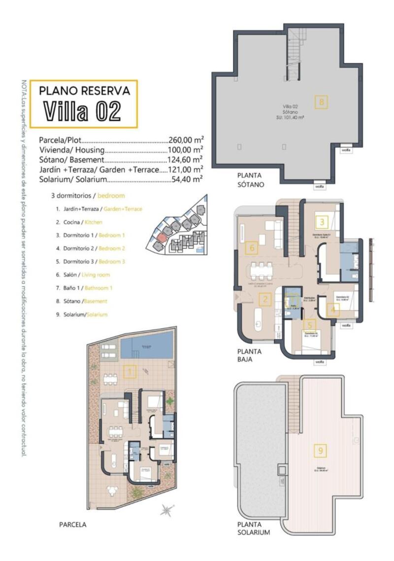 3 sovrum Villa till salu