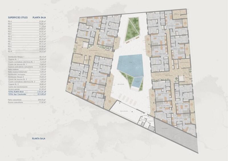 3 Schlafzimmer Appartement zu verkaufen