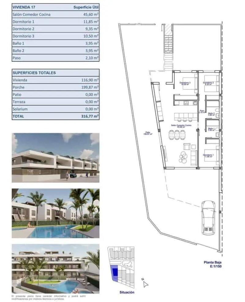3 bedroom Apartment for sale