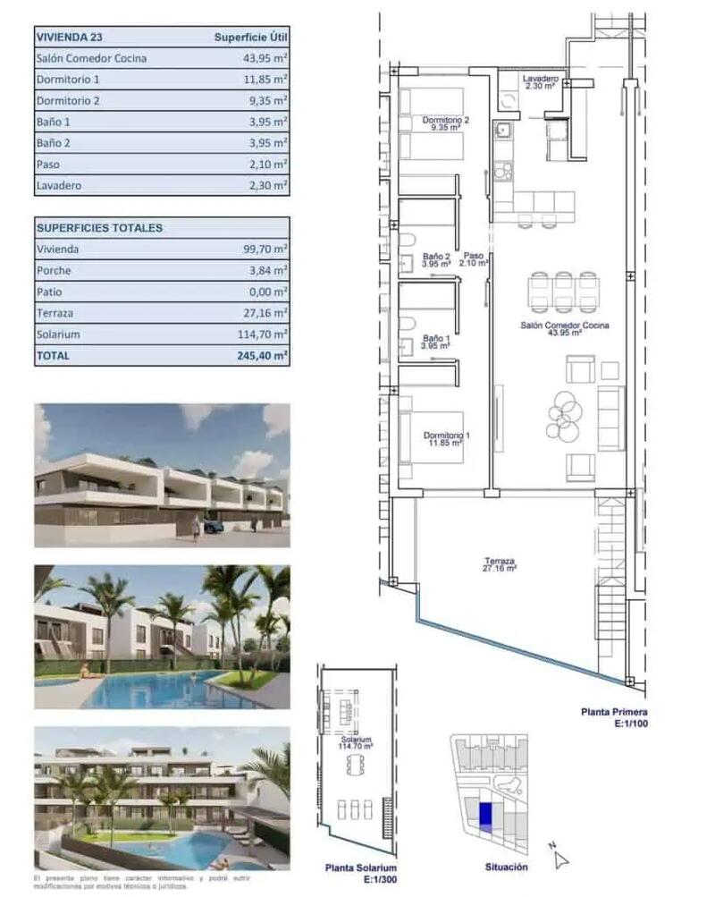 2 chambre Appartement à vendre