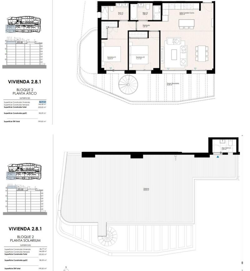 2 bedroom Apartment for sale