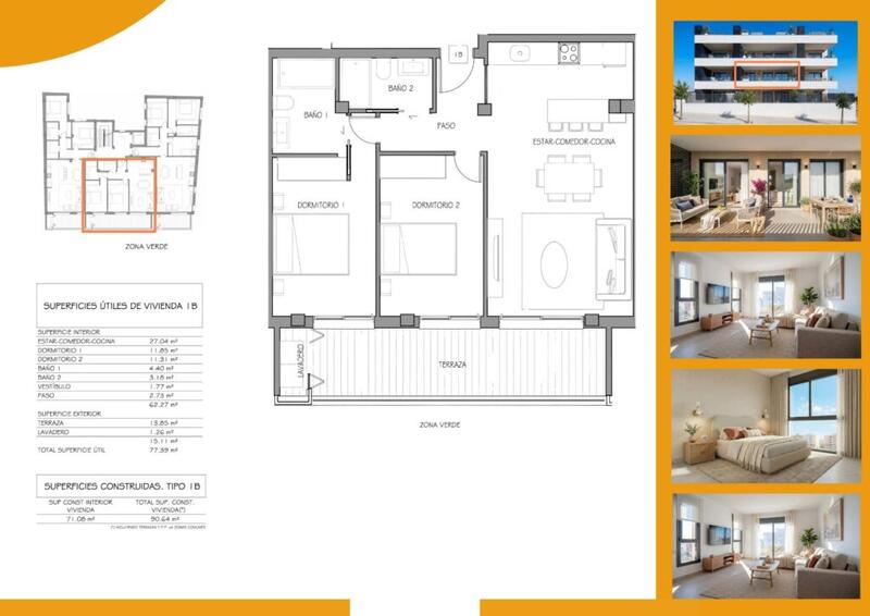 2 slaapkamer Appartement Te koop 2 slaapkamer Appartement Te koop