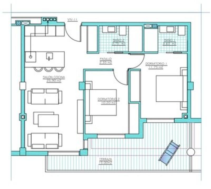 2 bedroom Apartment for sale